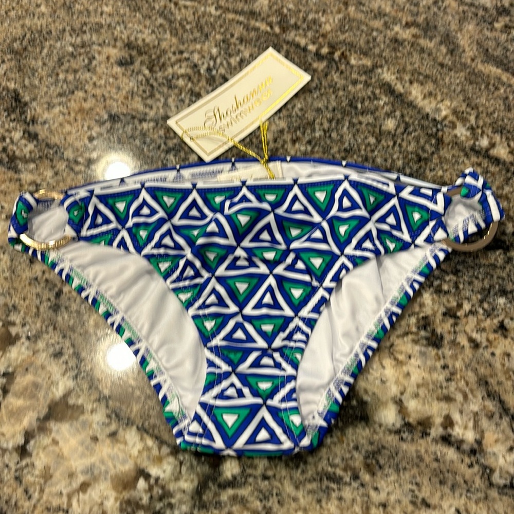 NWT Shoshanna Bikini Swim Bottom.  Size Petite  Waist 12.5”. Petite